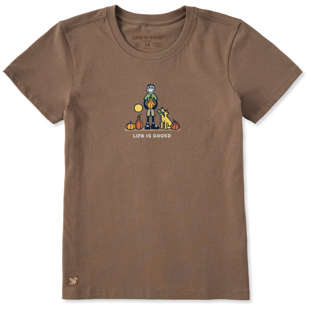 Women's Life is Gourd Jake Short Sleeve Crusher Tee product image 1