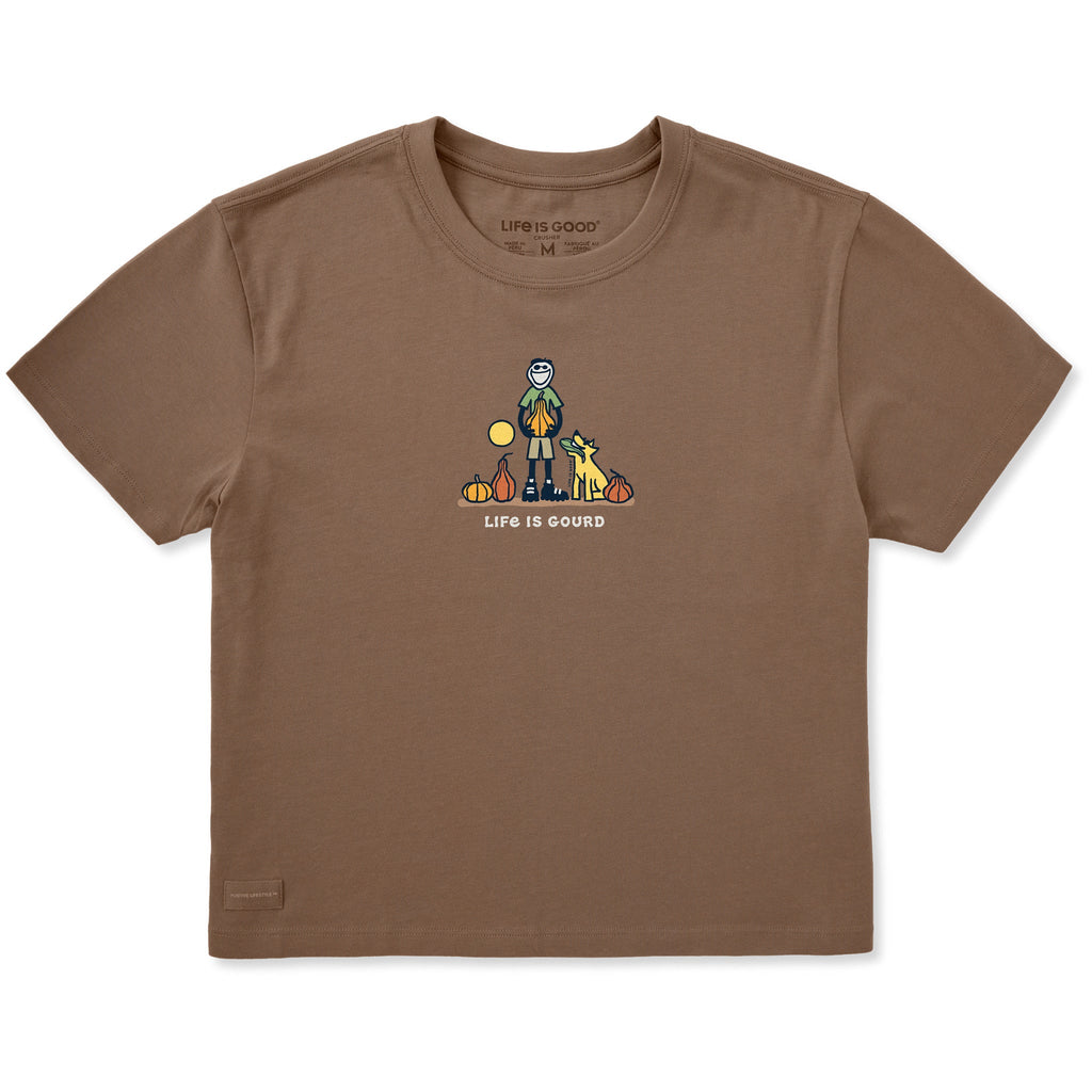 Women's Life is Gourd Jake Short Sleeve Crusher Boxy Tee product image 1