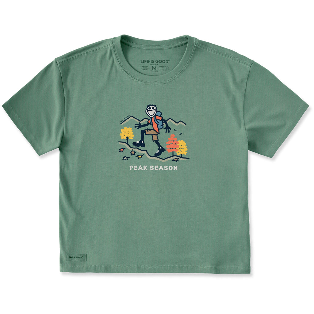 Women's Peak Season Jake Short Sleeve Crusher Boxy Tee