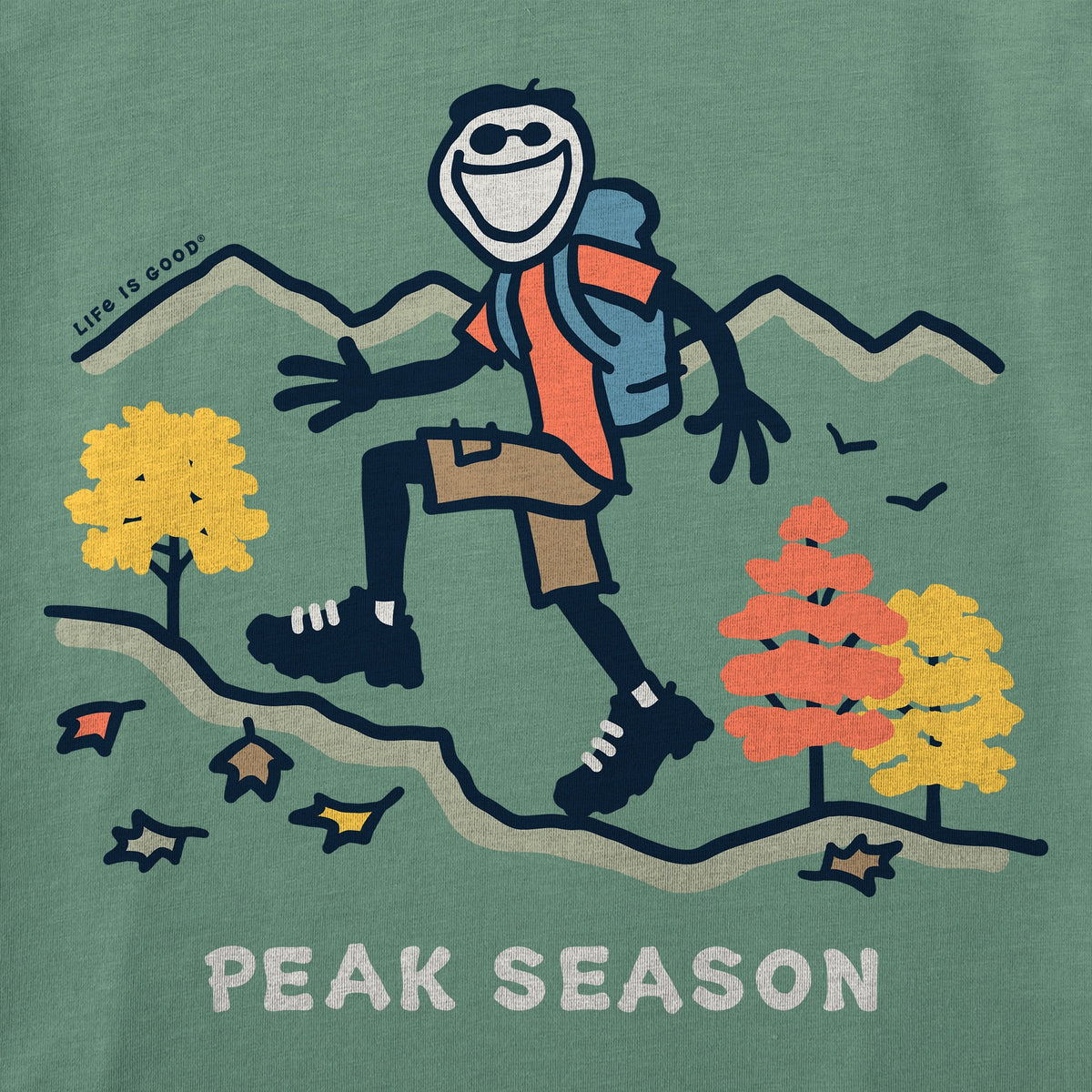 Women's Peak Season Jake Short Sleeve Crusher Boxy Tee