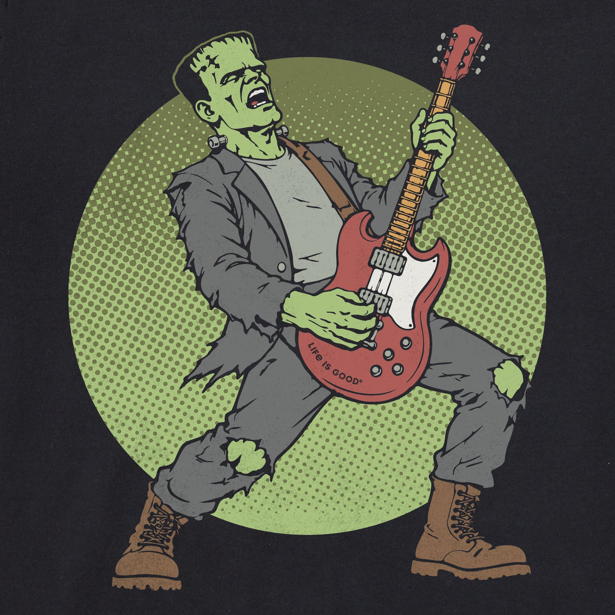 Men's Frankenstein Shred Short Sleeve Crusher Tee product image 2