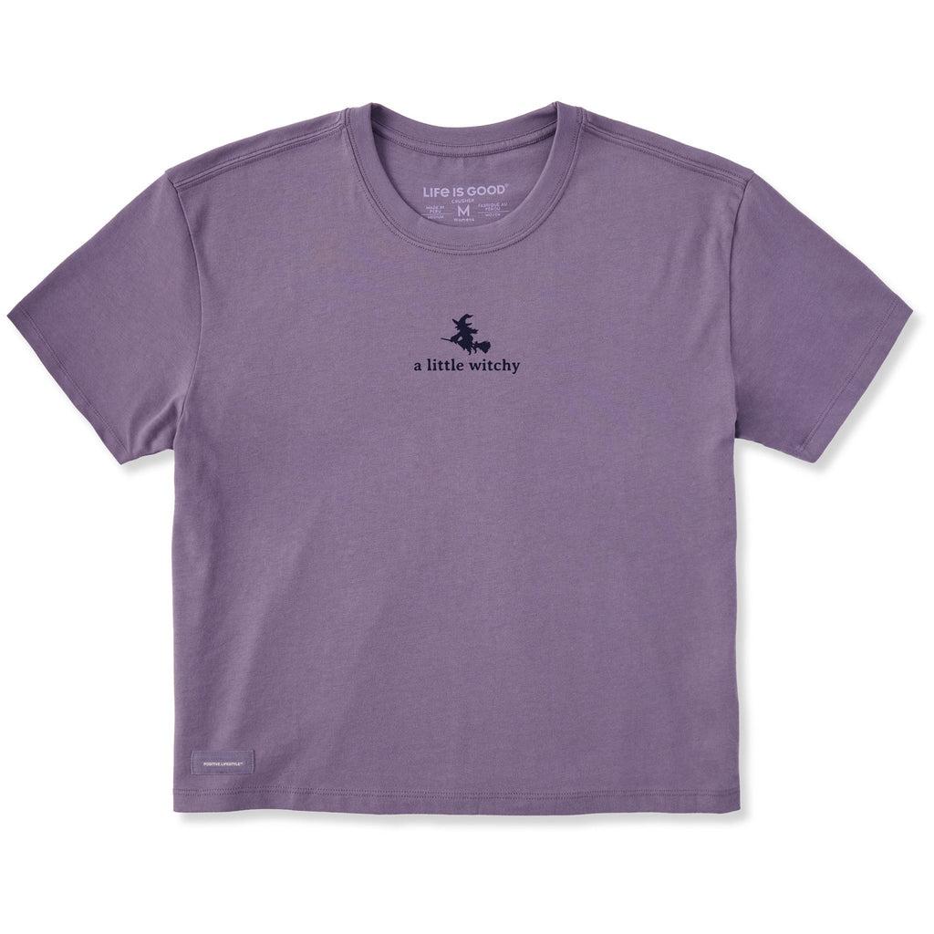 Women's A Little Witchy Short Sleeve Crusher Boxy Tee product image 1