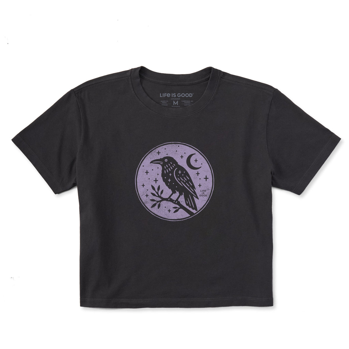 Women's Raven Coin Short Sleeve Crusher Boxy Tee product image 1