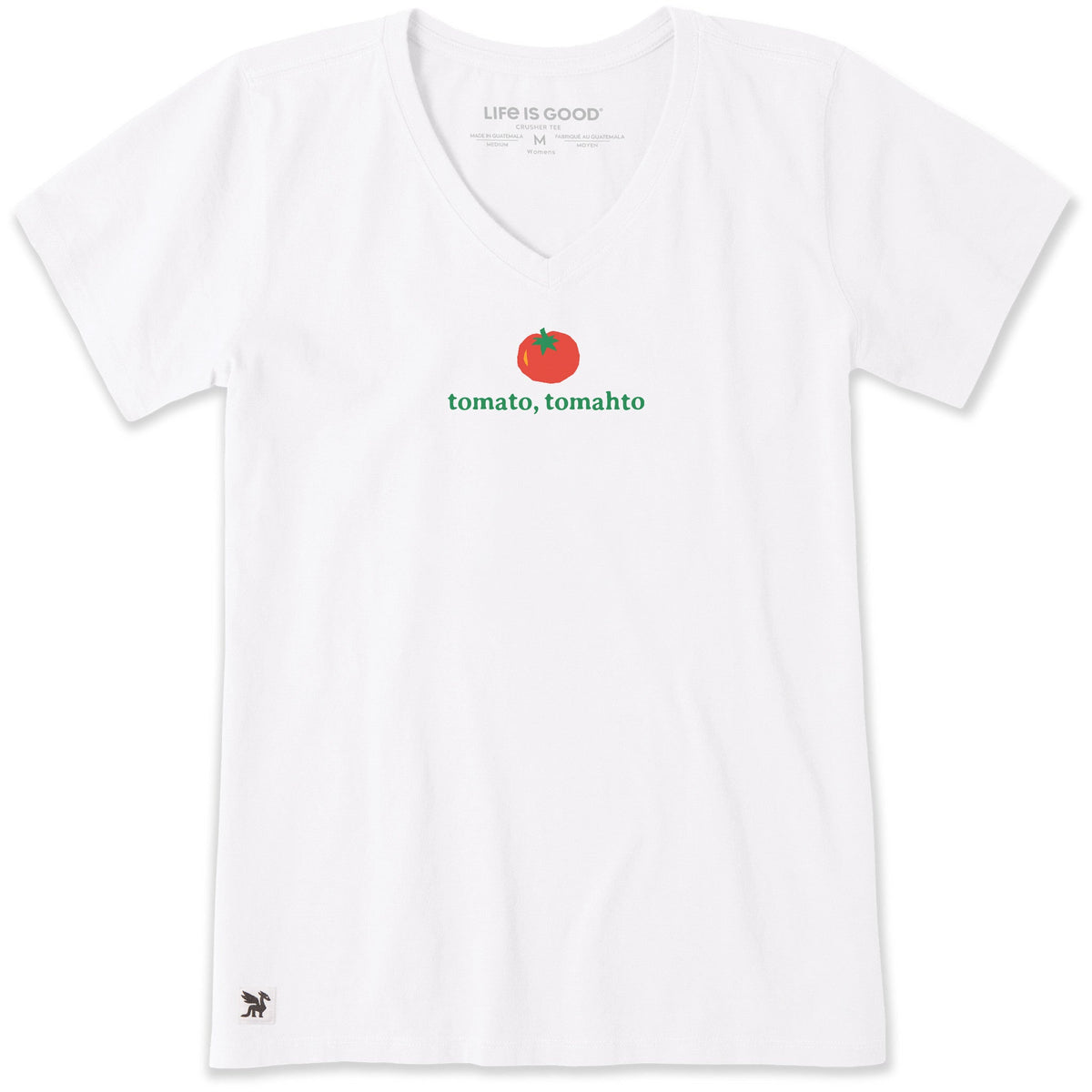 Women's Tomato, Tomahto Short Sleeve Crusher Vee product image 1