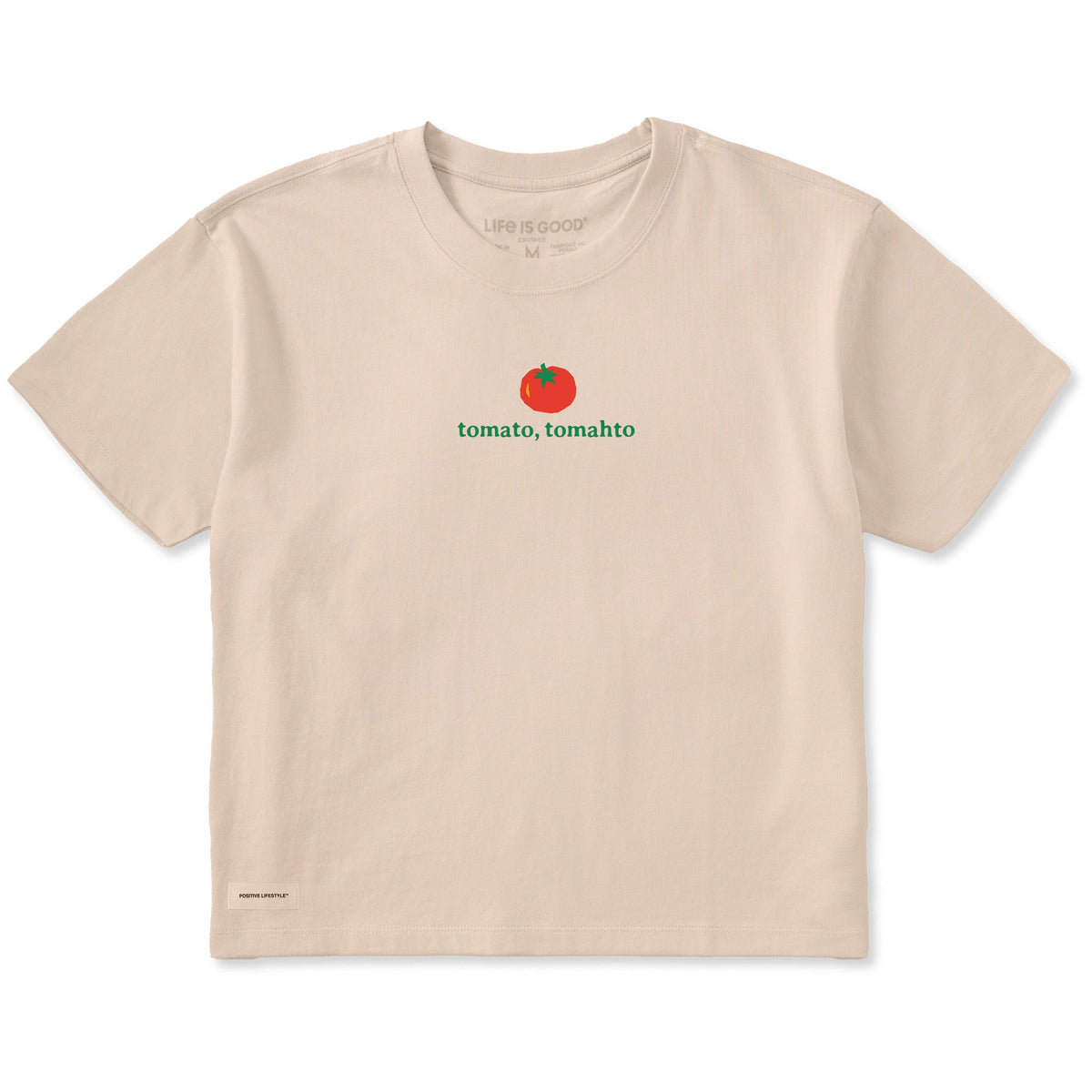 Women's Tomato, Tomahto Short Sleeve Crusher Boxy Tee product image 1