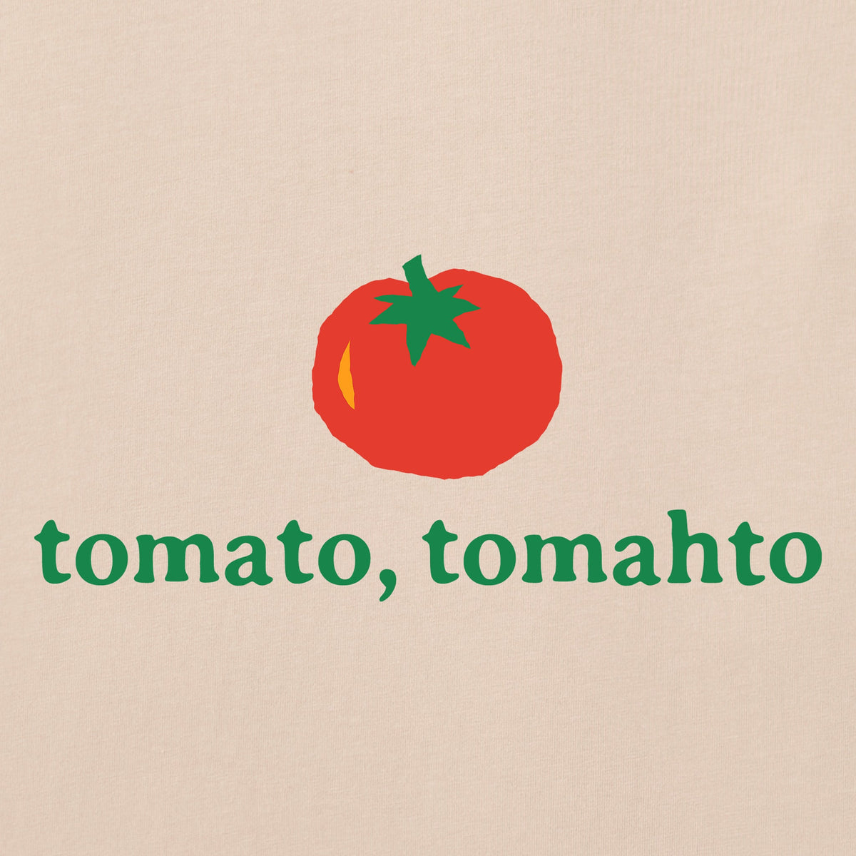 Women's Tomato, Tomahto Short Sleeve Crusher Boxy Tee product image 2