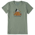 Women's Leaf Pile Willie Short Sleeve Crusher Tee product image 1