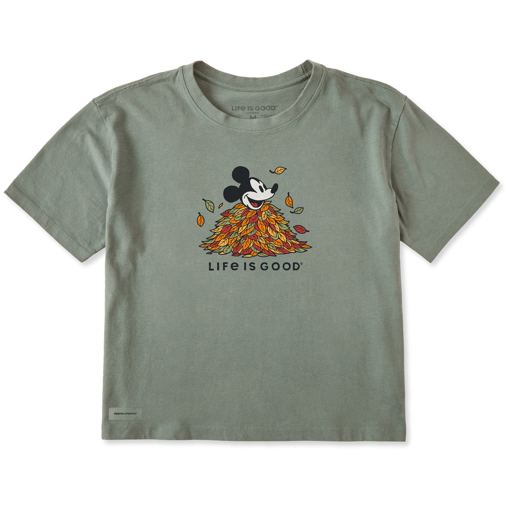 Women's Leaf Pile Willie Short Sleeve Crusher Boxy Tee product image 1