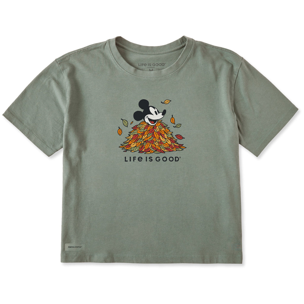 Women's Leaf Pile Willie Short Sleeve Crusher Boxy Tee product image 1