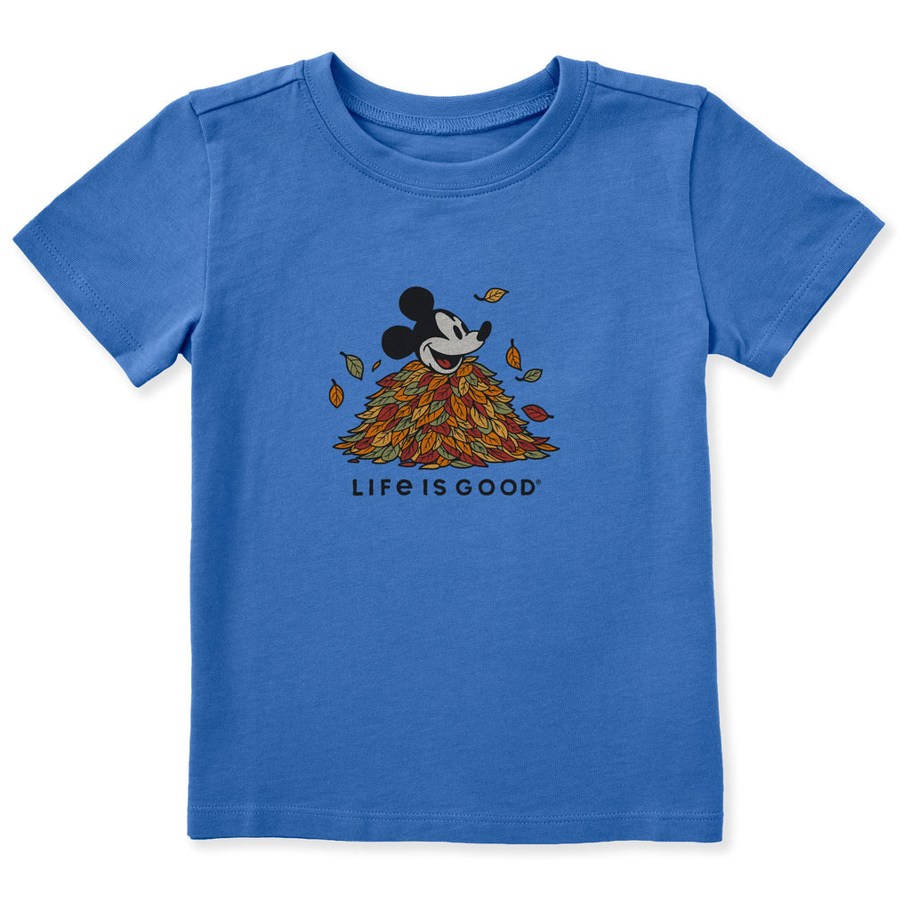Toddler Leaf Pile Willie Short Sleeve Crusher Tee product image 1