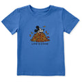 Toddler Leaf Pile Willie Short Sleeve Crusher Tee product image 1