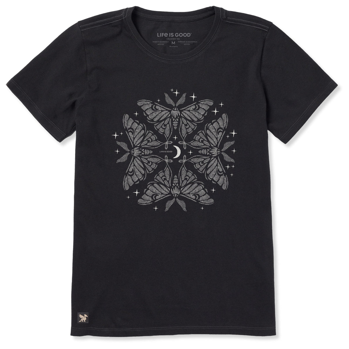 Women's Luna Moth Short Sleeve Crusher Tee product image 1