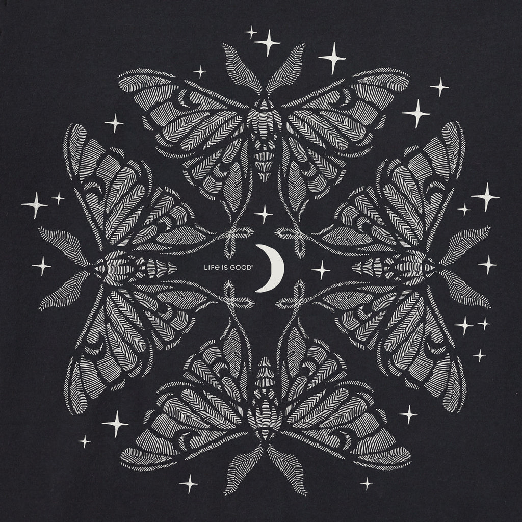 Women's Luna Moth Short Sleeve Crusher Tee product image 2