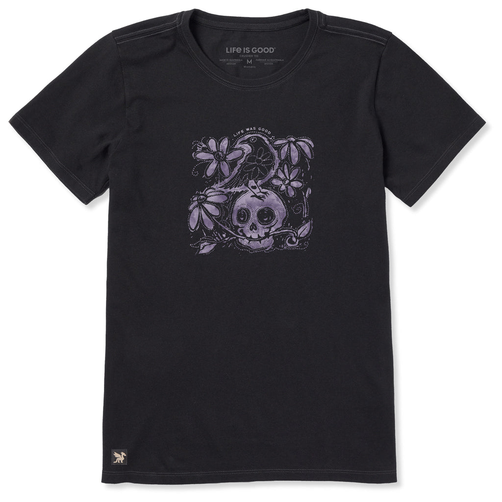 Women's Raven Daisies Short Sleeve Crusher Tee product image 1
