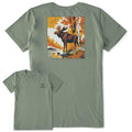 Women's Fall Moose Short Sleeve Crusher Tee product image 1