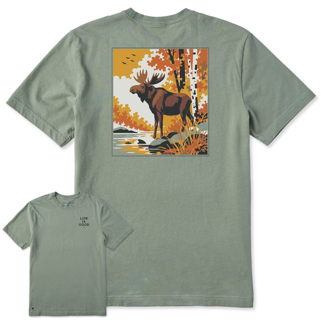 Men's Fall Moose Short Sleeve Crusher Tee product image 1