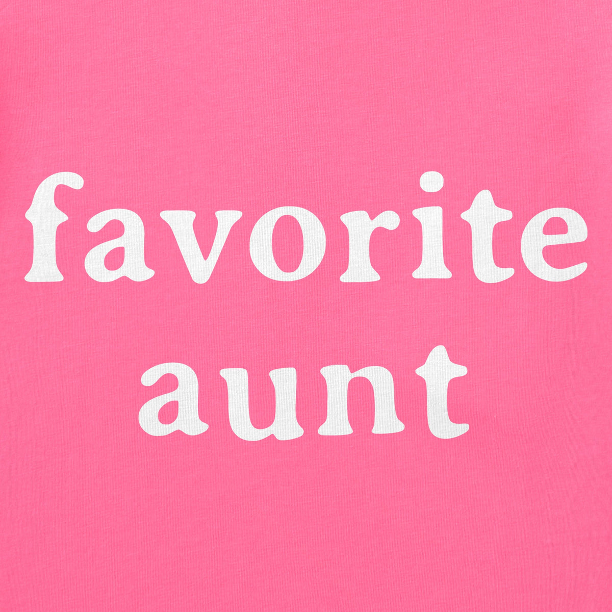Women's Favorite Aunt Short Sleeve Crusher Boxy Tee product image 2