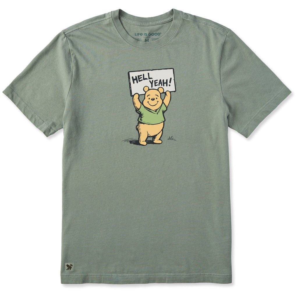 Men's Hell Yeah Winnie Short Sleeve Crusher Tee product image 1