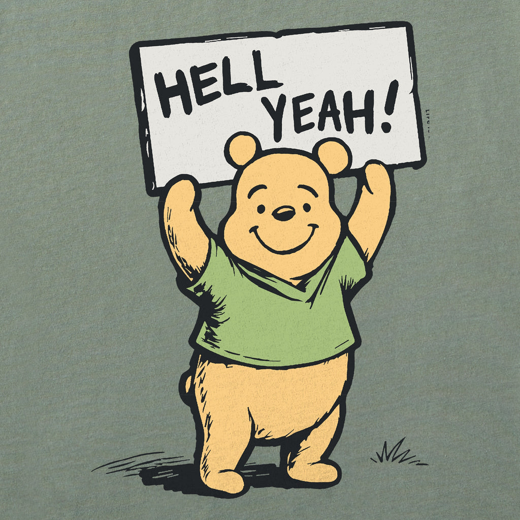 Men's Hell Yeah Winnie Short Sleeve Crusher Tee product image 2