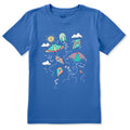 Kids Go Fly a Kite Short Sleeve Crusher Tee product image 1