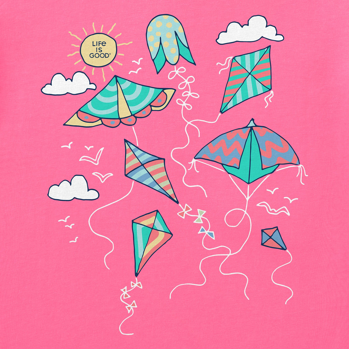 Women's Go Fly a Kite Short Sleeve Crusher Boxy Tee product image 2