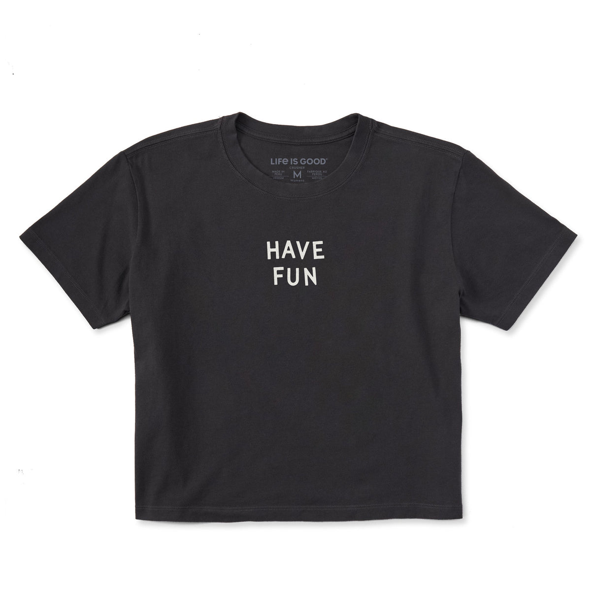 Women's Have Fun Short Sleeve Crusher Boxy Tee product image 1