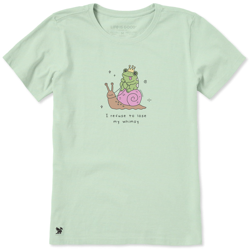 Women's I Refuse to Lose My Whimsy Short Sleeve Crusher Tee product image 1