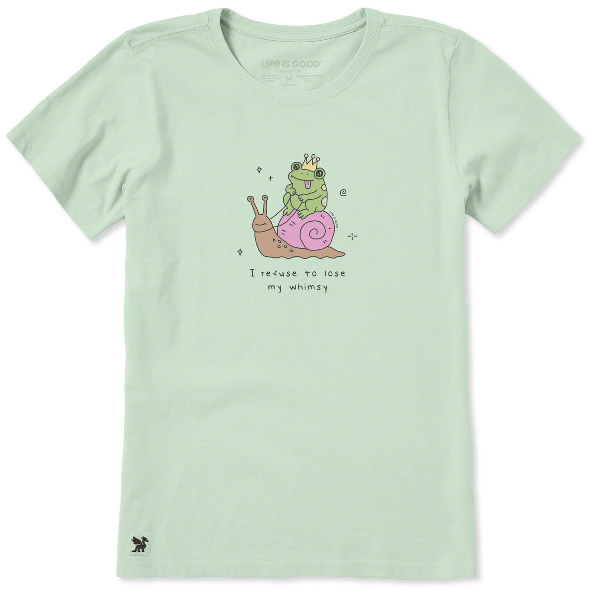 Women's I Refuse to Lose My Whimsy Short Sleeve Crusher Tee product image 1