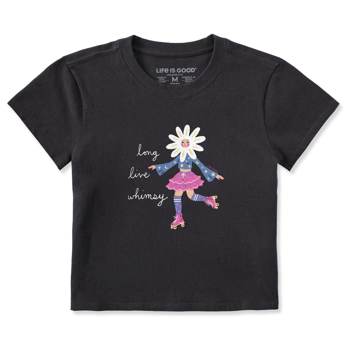 Women's Long Live Whimsy Crusher-LITE Shrunken Tee