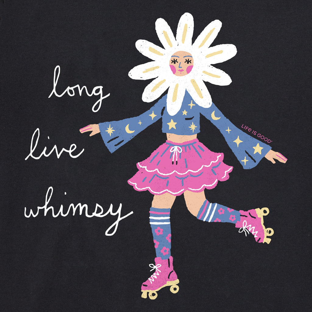 Women's Long Live Whimsy Crusher-LITE Shrunken Tee