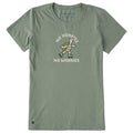 Women's No Hurries Turtle Skate Short Sleeve Crusher Tee product image 1