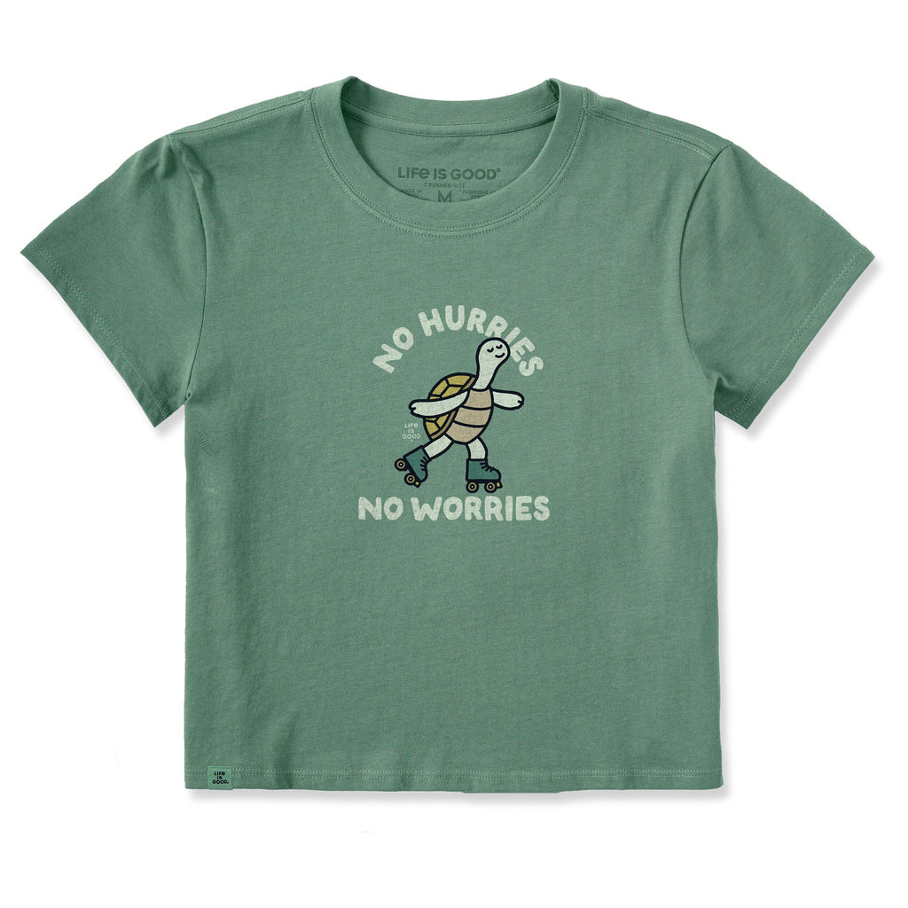 Women's No Hurries Turtle Skate Crusher-LITE Shrunken Tee product image 1