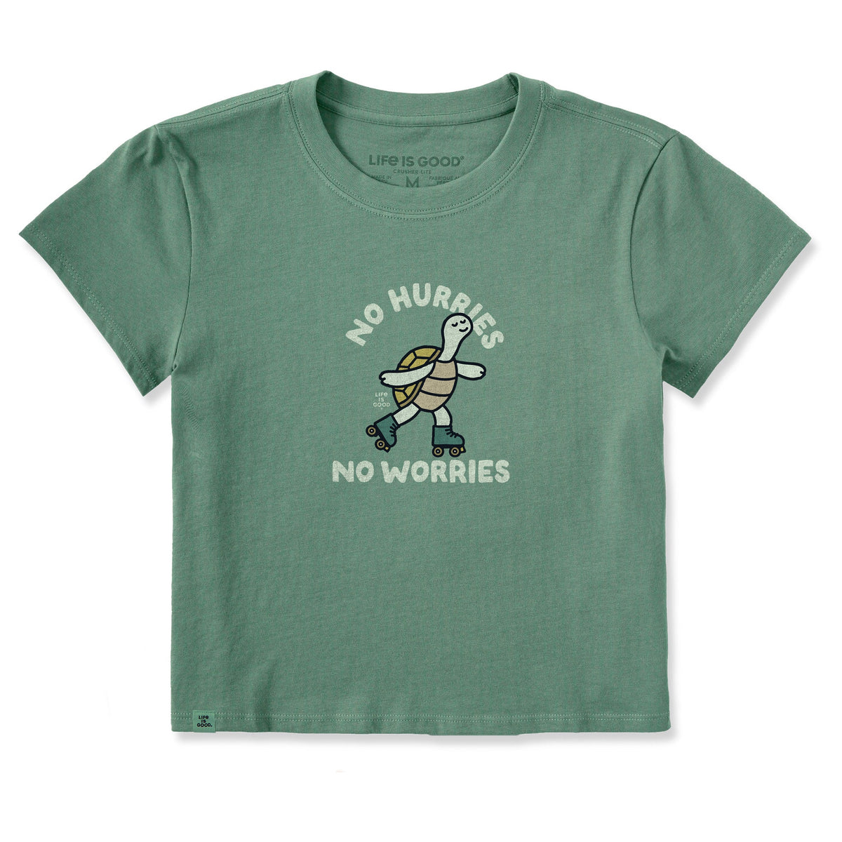 Women's No Hurries Turtle Skate Crusher-LITE Shrunken Tee product image 1