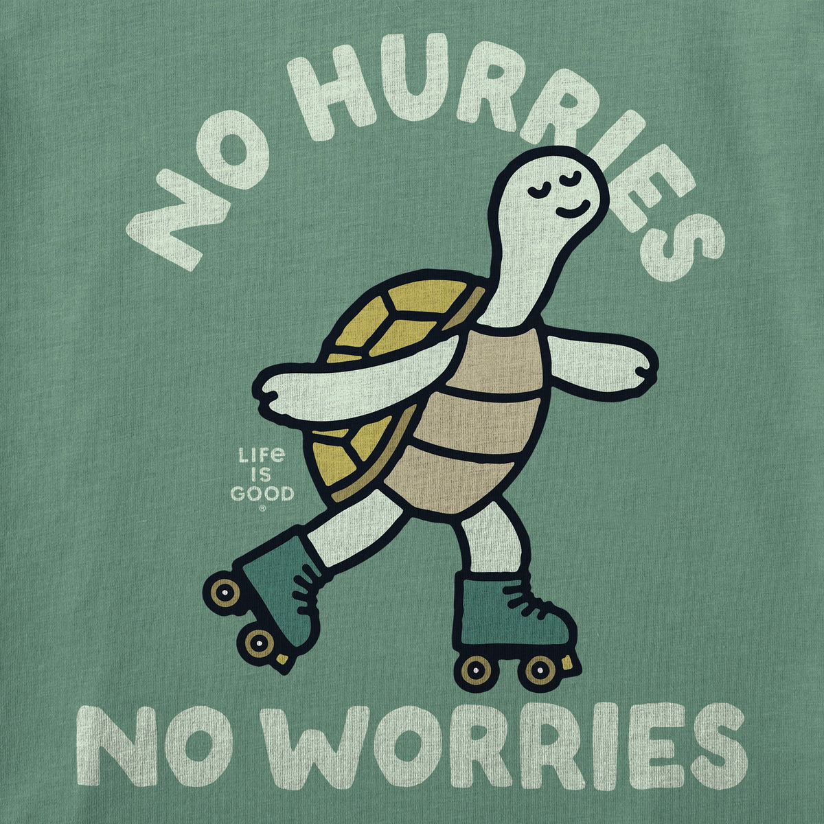 Women's No Hurries Turtle Skate Crusher-LITE Shrunken Tee product image 2