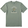 Men's No Hurries Turtle Skate Short Sleeve Crusher Tee product image 1