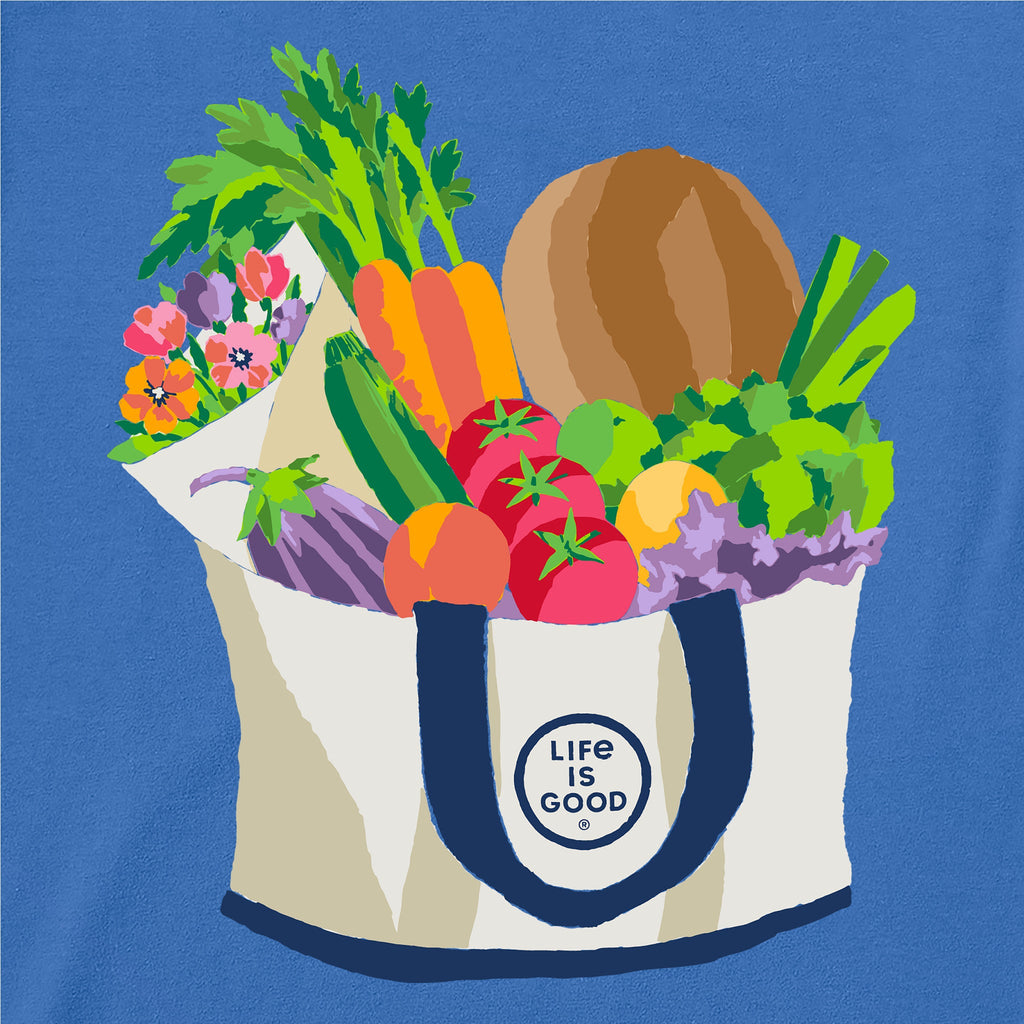 Men's Farmer's Tote Short Sleeve Crusher Tee