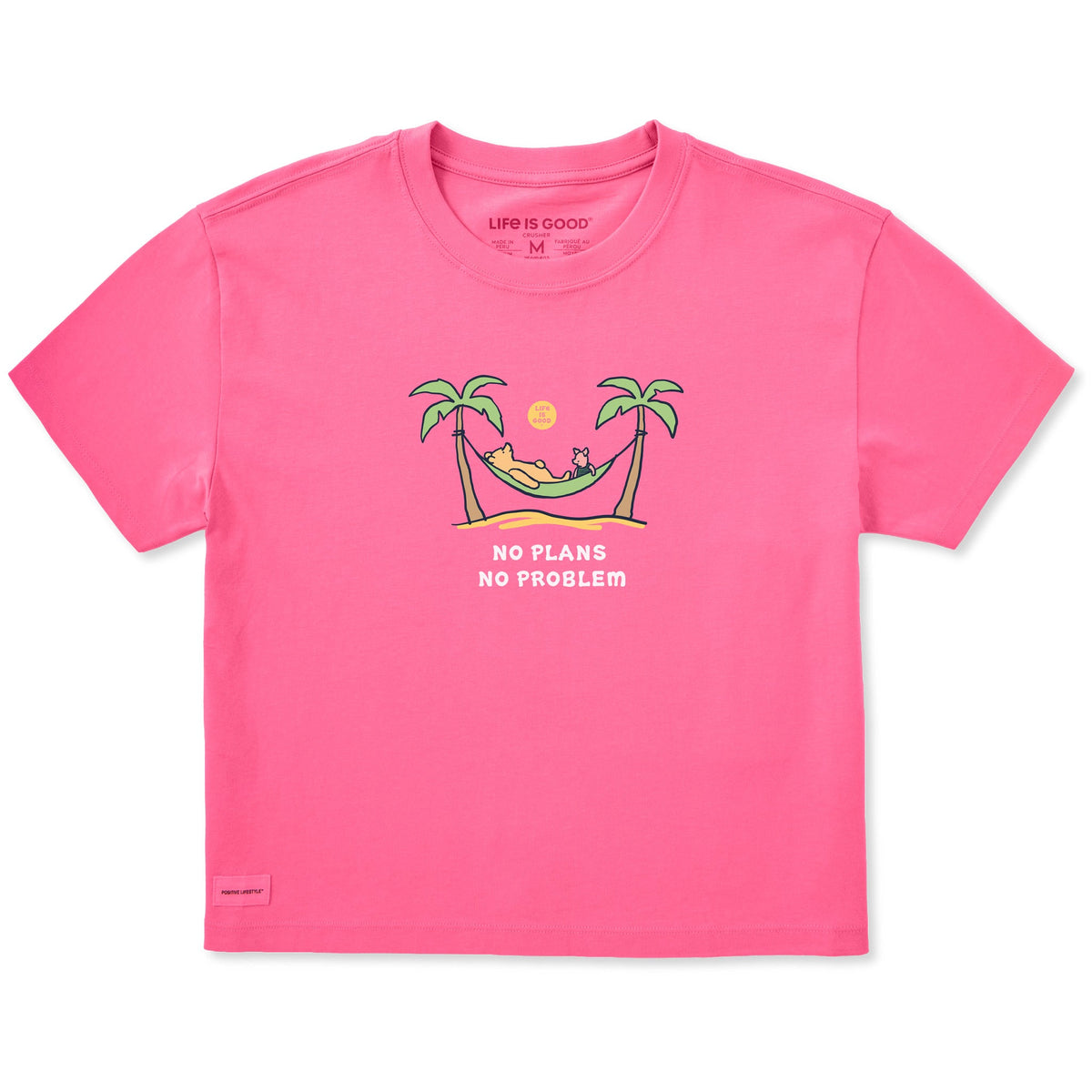 Women's No Plans No Problem Short Sleeve Crusher Boxy Tee product image 1