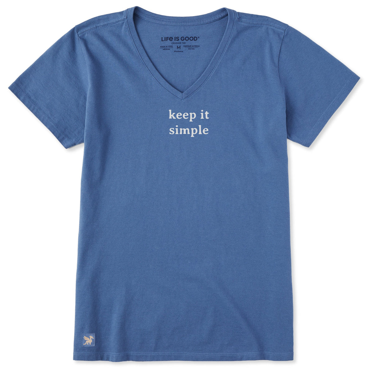 Women's Keep it Very Simple Short Sleeve Crusher Vee product image 1