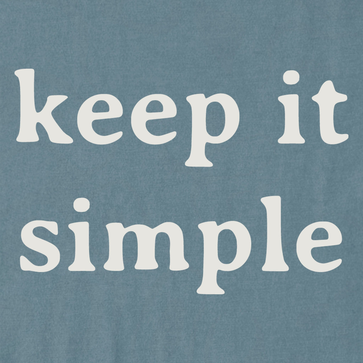 Women's Keep it Very Simple Short Sleeve Crusher Boxy Tee product image 2