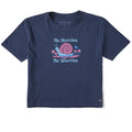 Women's No Hurries No Worries Snail Short Sleeve Crusher product image 1