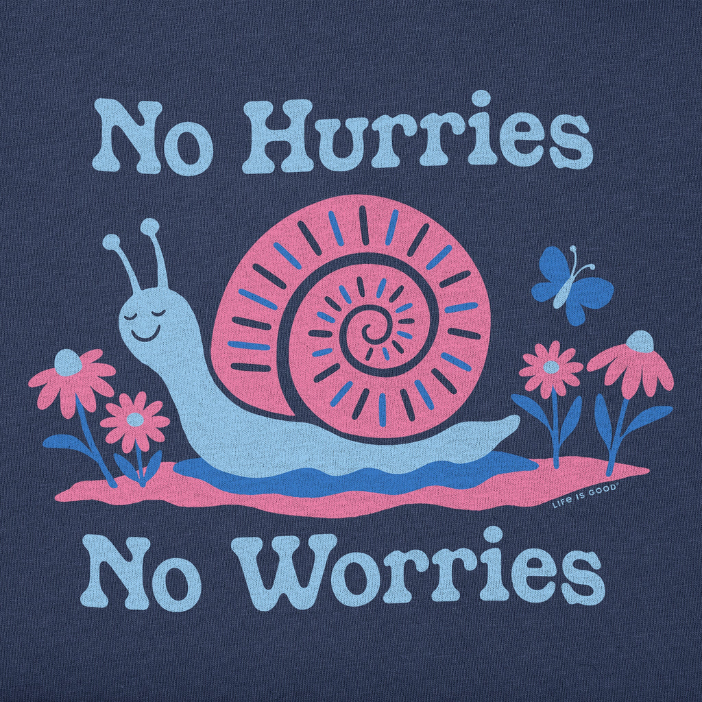 Women's No Hurries No Worries Snail Short Sleeve Crusher product image 2