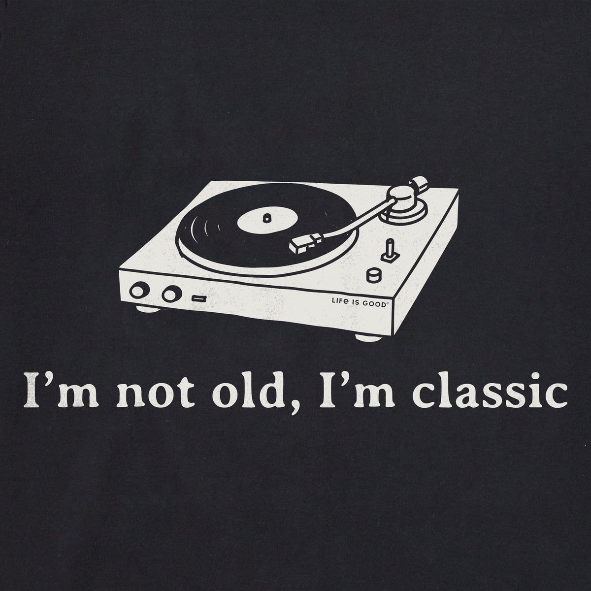 Women's I'm Not Old Turntable Crusher-LITE Shrunken Tee product image 2
