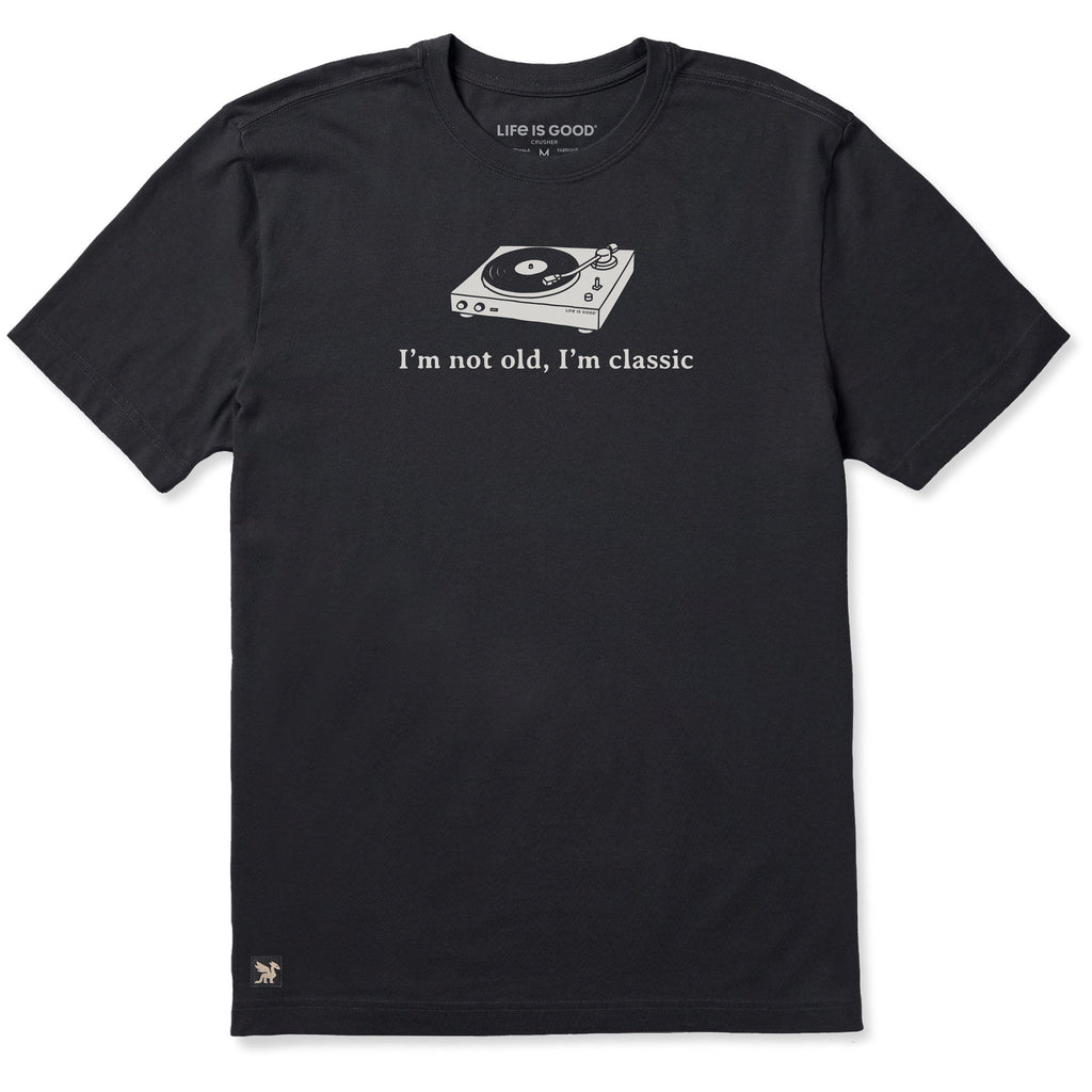 Men's I'm Not Old Turntable Short Sleeve Crusher Tee product image 1