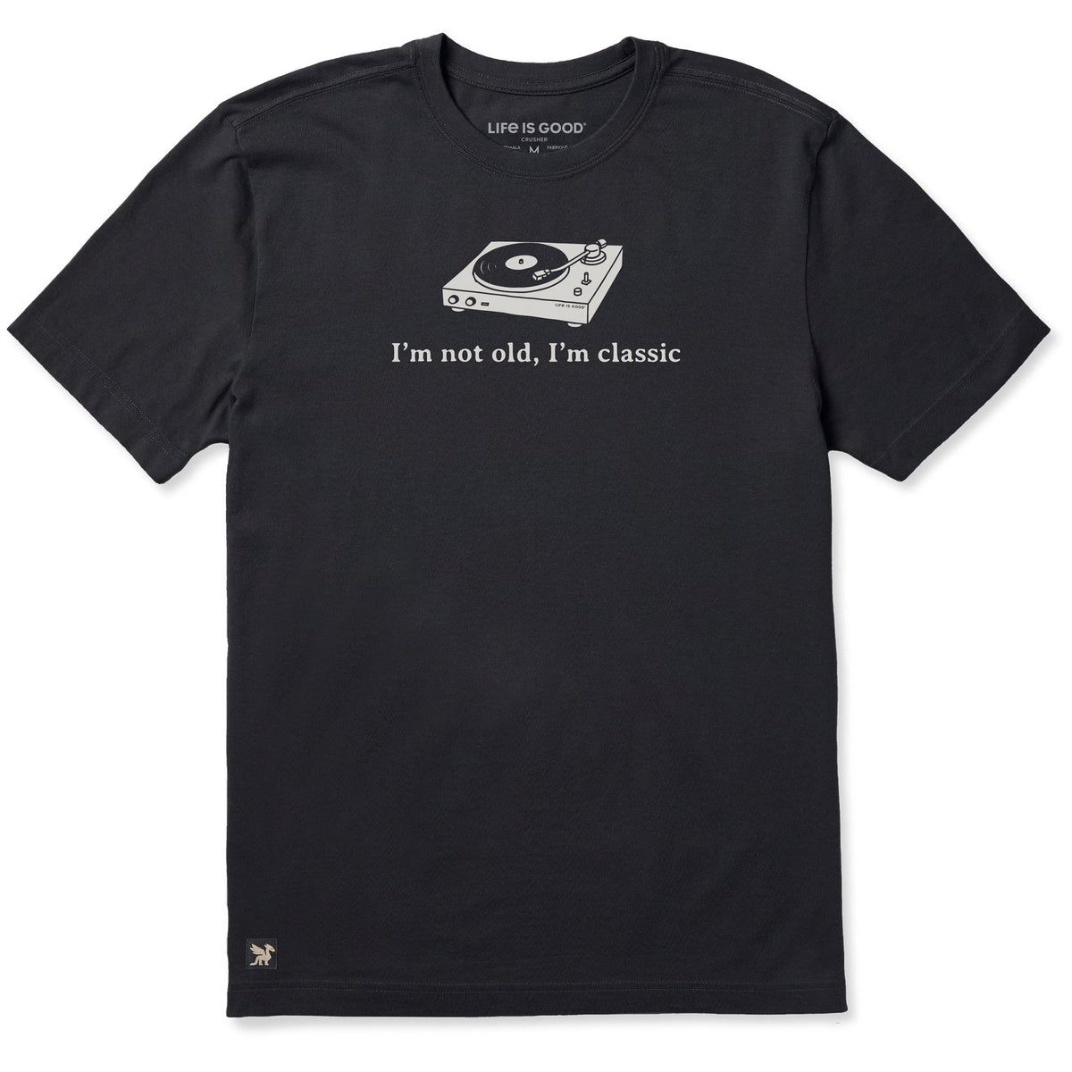 Men's I'm Not Old Turntable Short Sleeve Crusher Tee product image 1
