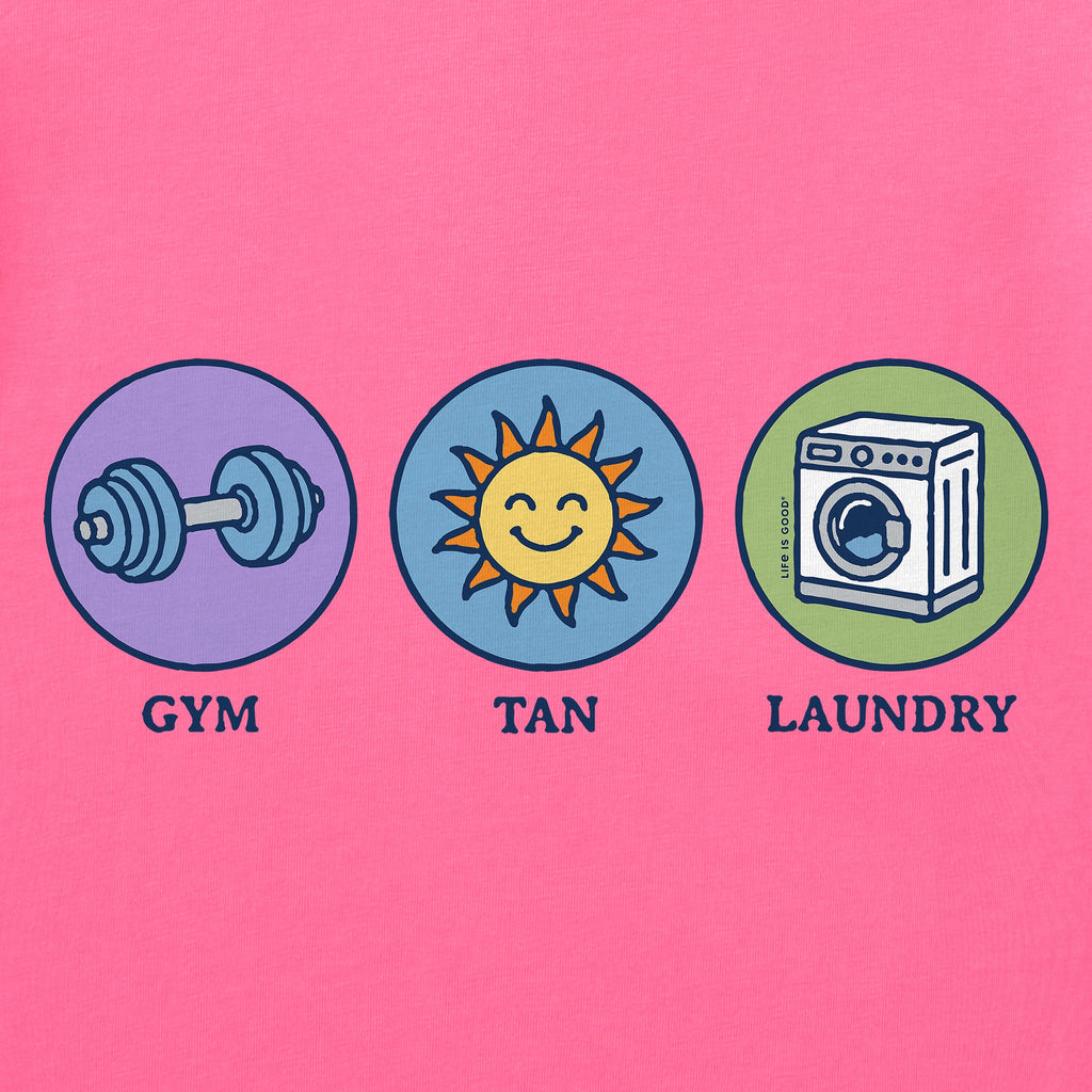 Women's Gym Tan Laundry Short Sleeve Crusher Boxy Tee product image 2