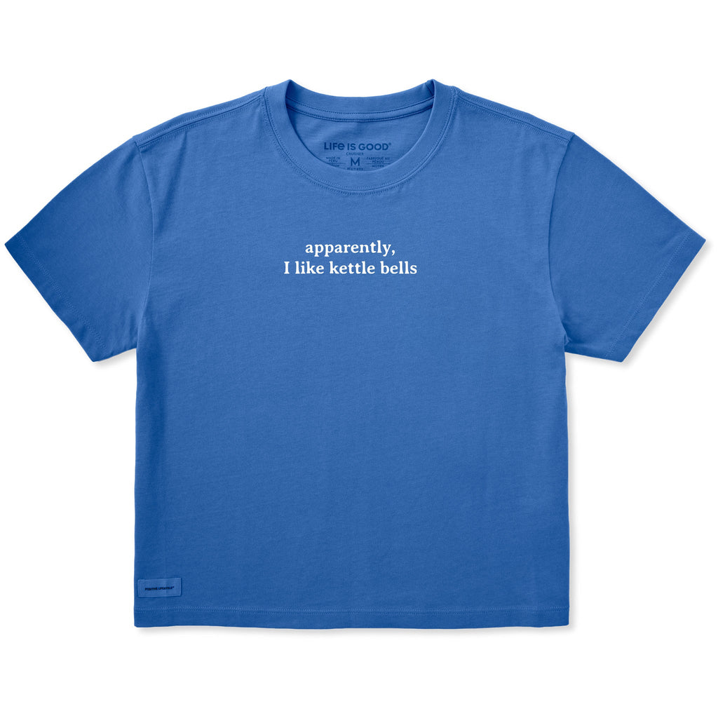 Women's Apparently I Like Kettle Bells Short Sleeve Crusher product image 1