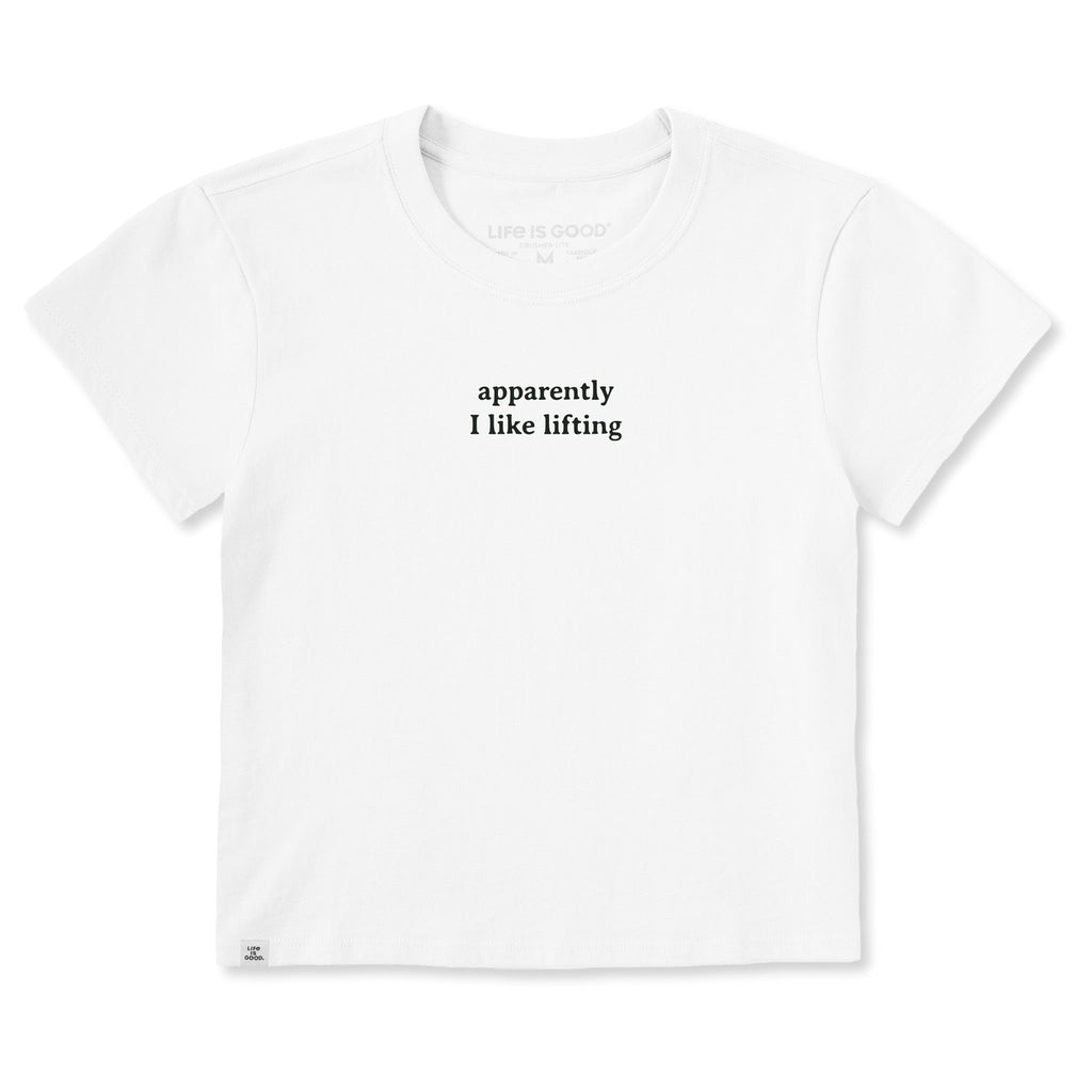 Women's Apparently I Like Lifting Crusher-LITE Shrunken Tee product image 1
