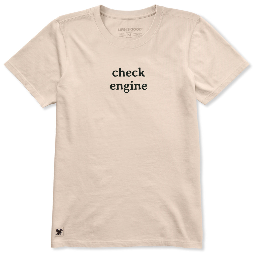 Women's Check Engine Short Sleeve Crusher Tee product image 1