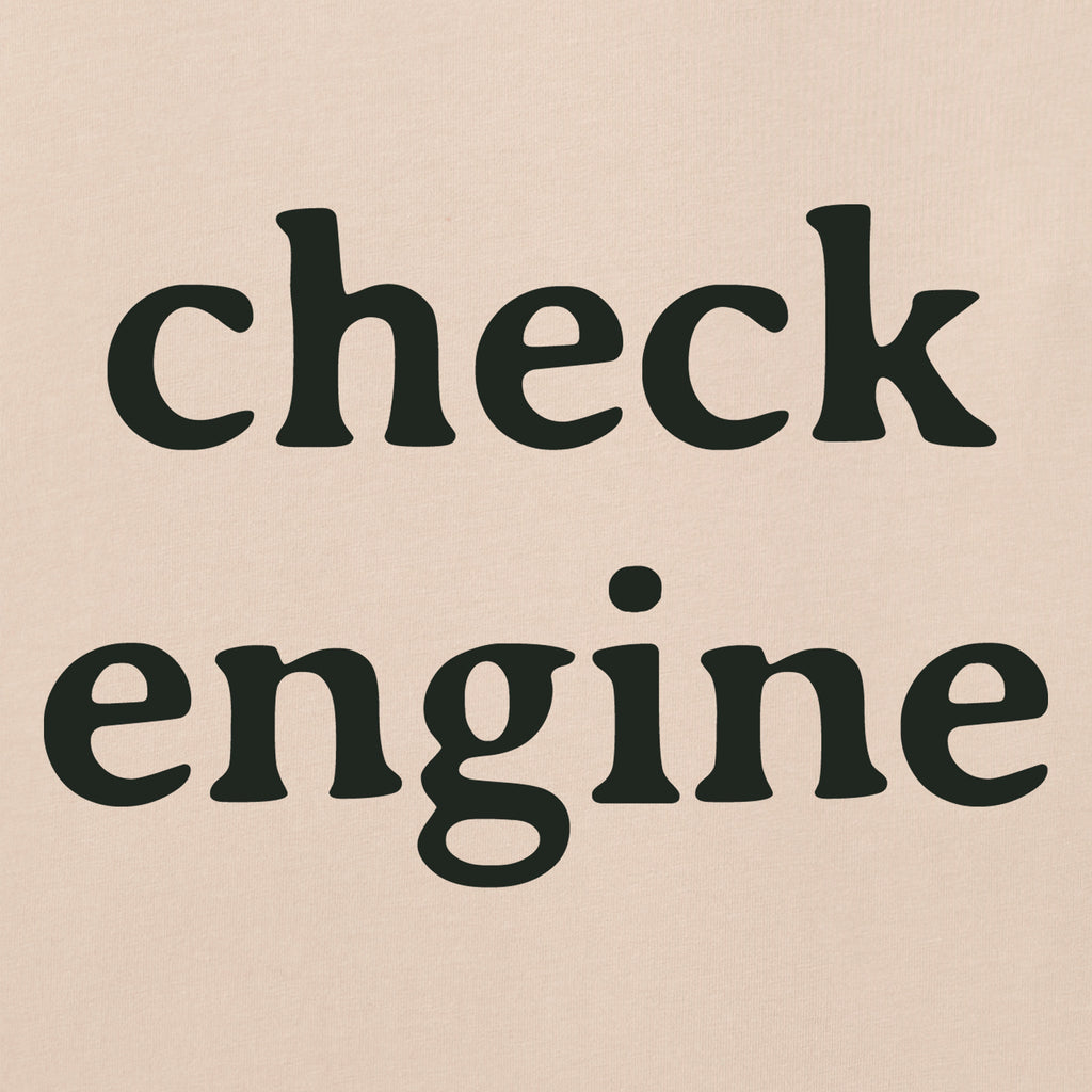 Women's Check Engine Short Sleeve Crusher Boxy Tee product image 2