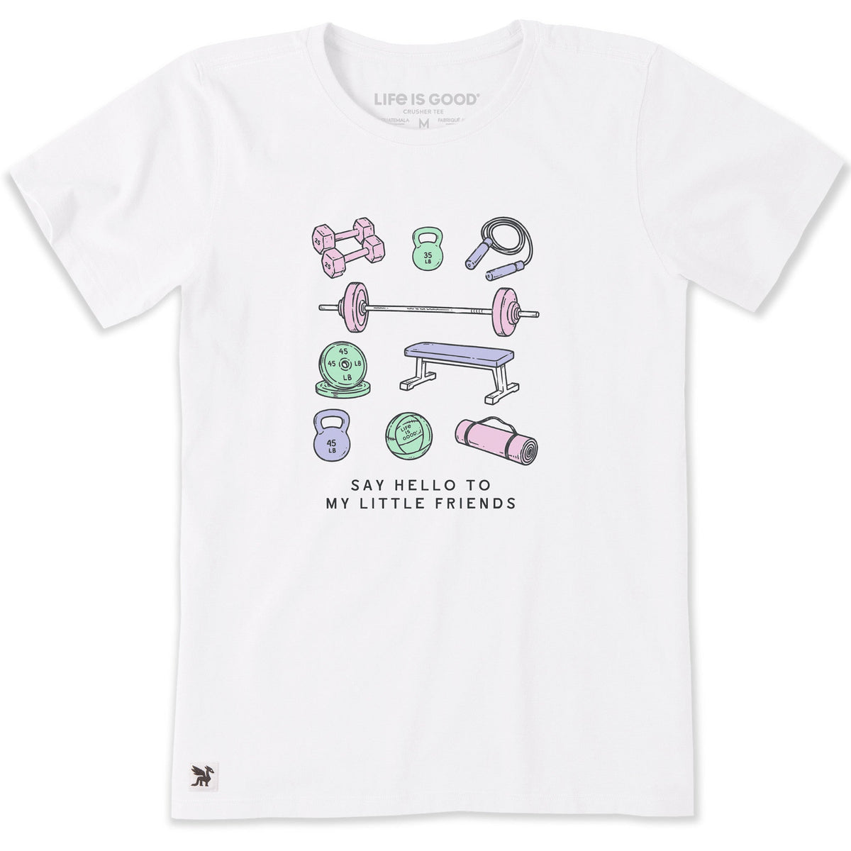 Women's Say Hello to My Little Gym Friends Short Sleeve product image 1